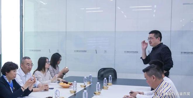 中国食品工业协会海洋食品九游会J9 J9九游会专业委员会秘书长莅临品鉴燕窝参观指导(图4)