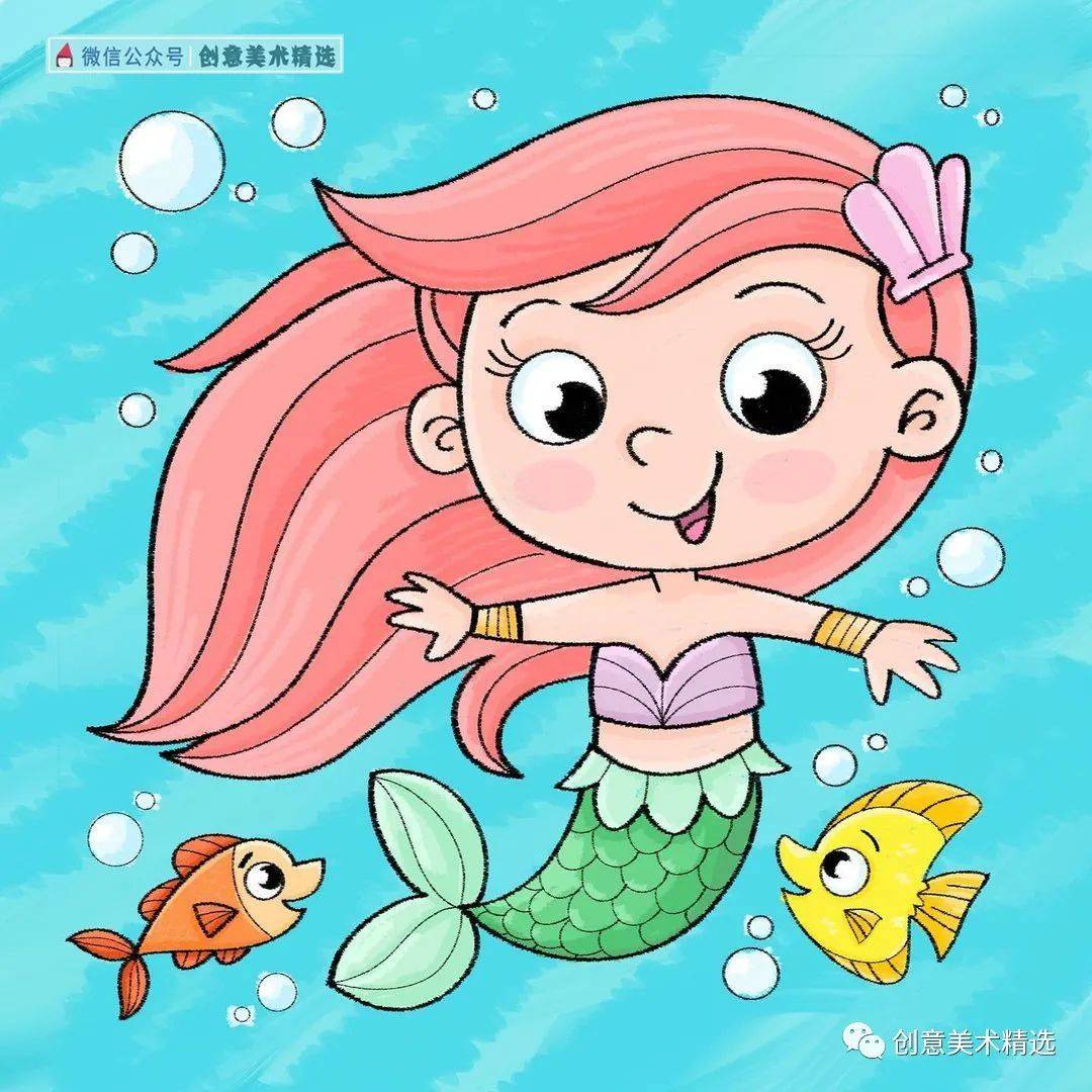 九游会J9 J9九游会海底世界怎么画？——19张探秘海底创意儿童画一次看个够！(图1)