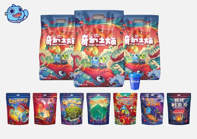 产品上线w+的鱼大叔小食欲以海洋文化+海味食品打通动画IP+产业商业路径J9九游会 九游会J9(图5)