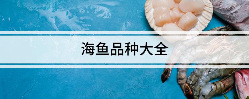 海鱼品种大全九游会J9 J9九游会(图1)