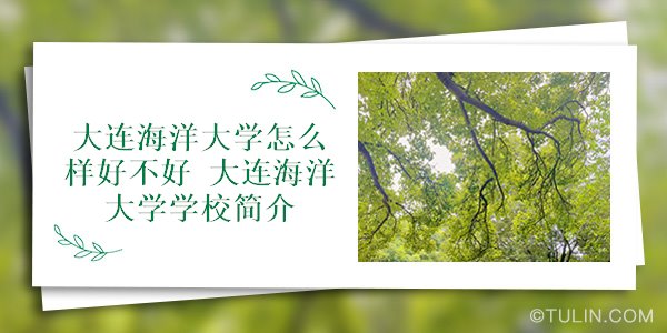 大连海J9九游会 九游会J9洋大学怎么样好不好 大连海洋大学学校简介(图1)