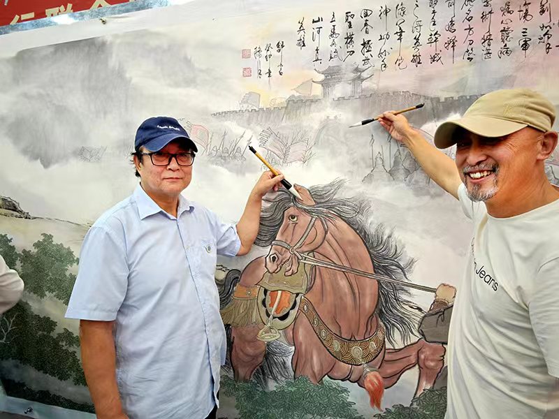 《千J9九游会 九游会J9年国医图》 中医药文化艺术长卷开笔仪式在广州举行(图2)