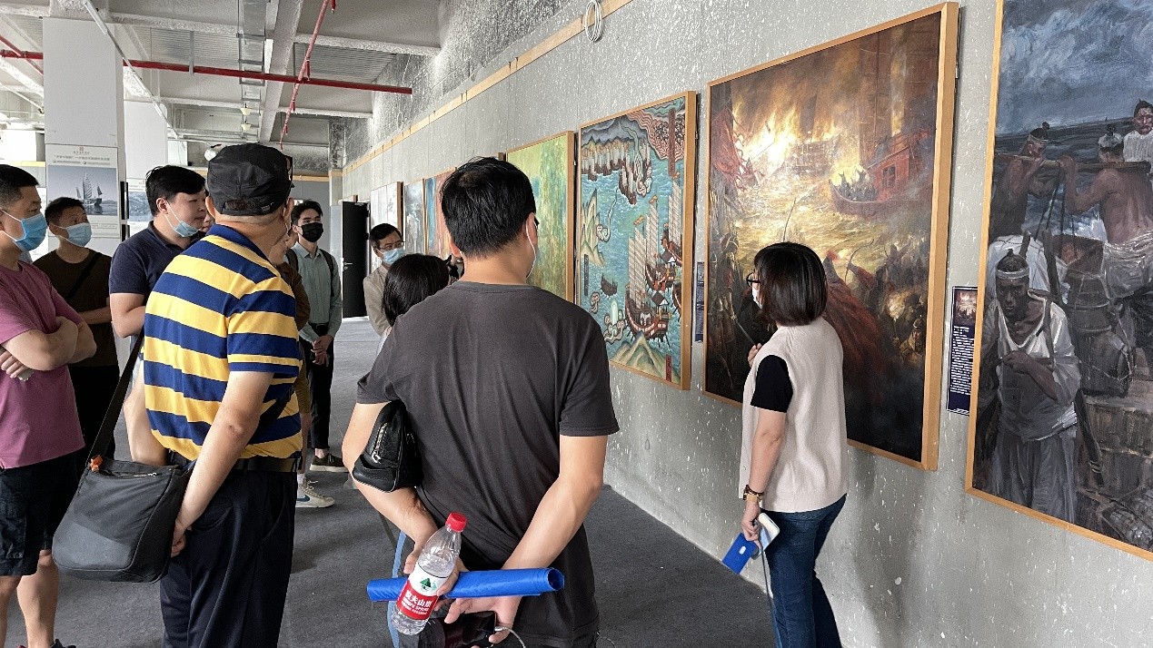 J9九游会 九游会J9艺术赋能海洋 第九届《风帆时代》海洋绘画作品展正式开启(图2)